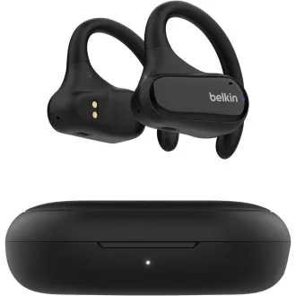 Belkin SOUNDFORM™ ClearFit - Open-Ear Wireless Earbuds - bezdrôtové slúchadlá, čierna