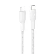 Belkin BOOST CHARGE PRE USB-C/USB-C kábel 240W, 1m, biely - odolný