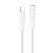 Belkin BOOST CHARGE PRE USB-C/USB-C kábel 240W, 3m, biely - odolný