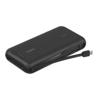 Belkin BOOST CHARGE USB-C Power Delivery PowerBanka s integrovaným USB-C káblom, 20000mAh, 30W, čierna Belkin BOOST CHARGE USB-C Power Delivery PowerBanka s integrovaným USB-C káblom, 20000mAh, 30W, čierna