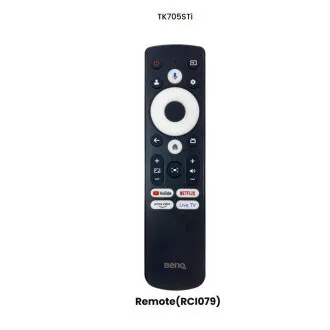 BenQ DLP Projektor TK705STi 4K UHD 3840x2160/3000 ANSI lm/600 000:1/HDMI/USB-A/USB-C/Jack/BT/Wi-Fi/Repro/Google TV + Android 11 BenQ DLP Projektor TK705STi 4K UHD 3840x2160/3000 ANSI lm/600 000:1/HDMI/USB-A/USB-C/Jack/BT/Wi-Fi/Repro/Google TV + Android 11