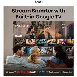 BenQ DLP Projektor TK705STi 4K UHD 3840x2160/3000 ANSI lm/600 000:1/HDMI/USB-A/USB-C/Jack/BT/Wi-Fi/Repro/Google TV + Android 11 BenQ DLP Projektor TK705STi 4K UHD 3840x2160/3000 ANSI lm/600 000:1/HDMI/USB-A/USB-C/Jack/BT/Wi-Fi/Repro/Google TV + Android 11