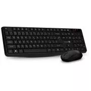 CONNECT IT OfficeBase Wireless Combo bezdrôtová čierna klávesnica + myš, USB, 2,4 Ghz