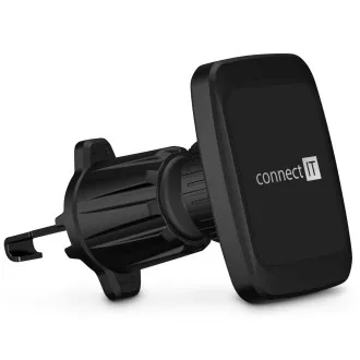 CONNECT IT InCarz 6Strong360 Pre magnetický držiak do mriežky auta ČIERNY