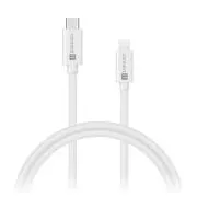 CONNECT IT Wirez kábel USB-C -> Lightning, 27 W, 1 m, BIELA