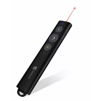 CONNECT IT LaserPoint laserové ukazovátko rechargeable ČIERNE