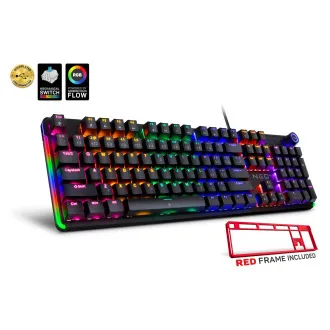 CONNECT IT Mechanická klávesnica NEO2 + CZ + SK layout Čierno-Červená