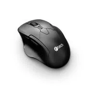 C-TECH myš WLM-17 Dual mode, bezdrôtová, BT5.0 + 2,4 GHz, 1600DPI, 6 tlačidiel, USB nano receiver, čierna