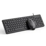 C-TECH KBM-105, drôtový combo set klávesnica s myšou, USB, CZ/SK