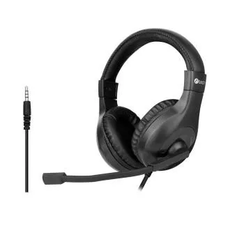 C-TECH slúchadlá s mikrofónom MHS-05, 4 pin 3,5mm jack, ovládanie na kábli, náhlavné, redukcia na 2x jack, čierna C-TECH slúchadlá s mikrofónom MHS-05, 4 pin 3,5mm jack, ovládanie na kábli, náhlavné, redukcia na 2x jack, čierna
