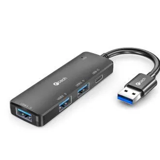 C-TECH HUB USB, UHB-U3-AC, 1x USB-A 3.0, 2x USB-A 2.0,1x USB-C, čierna C-TECH HUB USB, UHB-U3-AC, 1x USB-A 3.0, 2x USB-A 2.0,1x USB-C, čierna
