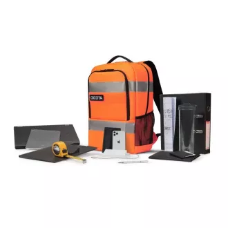 Dicota Batoh Hi-Vis Base 24 litrov, oranžový