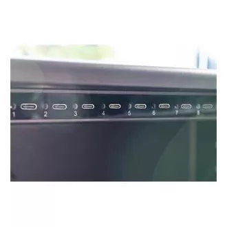 DIGITUS Nabíjací vozík, 14", USB-C, elektronický PIN zámok, 16 nabíjacích základní, ventilátor, 384 x 550 x 375 mm, čierna DIGITUS Nabíjací vozík, 14", USB-C, elektronický PIN zámok, 16 nabíjacích základní, ventilátor, 384 x 550 x 375 mm, čierna