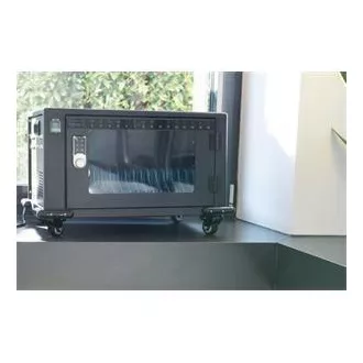 DIGITUS Nabíjací vozík, 14", USB-C, elektronický PIN zámok, 16 nabíjacích základní, ventilátor, 384 x 550 x 375 mm, čierna DIGITUS Nabíjací vozík, 14", USB-C, elektronický PIN zámok, 16 nabíjacích základní, ventilátor, 384 x 550 x 375 mm, čierna