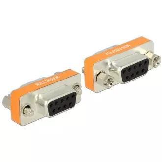 Delock adaptér Null Modem Sub-D 9 pin samica / samica Delock adaptér Null Modem Sub-D 9 pin samica / samica