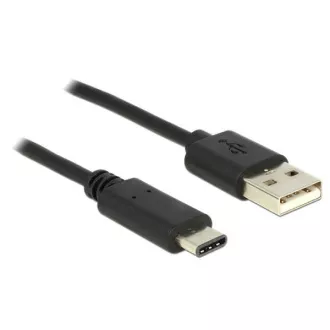 Delock Cable USB 2.0 Type-A male > USB Type-C™ 2.0 male 2.0 m black