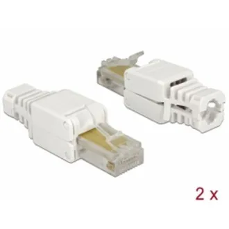 Delock RJ45 samec Cat.5e UTP bez použitia nástrojov 2 kusy