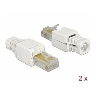 Delock RJ45 samec Cat.5e UTP bez použitia nástrojov 2 kusy