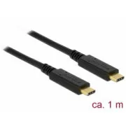 Delock USB 3.1 Gen 2 (10 Gbps) kábel Type-C na Type-C 1 m 3 A E-Marker