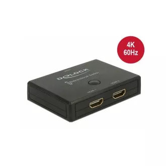 Delock HDMI 2 - 1 obojsmerný Switch 4K 60 Hz Delock HDMI 2 - 1 obojsmerný Switch 4K 60 Hz