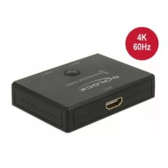 Delock HDMI 2 - 1 obojsmerný Switch 4K 60 Hz Delock HDMI 2 - 1 obojsmerný Switch 4K 60 Hz