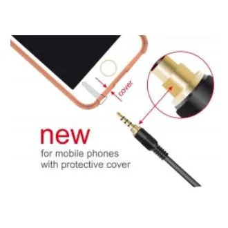 Delock Kábel Stereo Jack 3,5 mm 4 pin samec > samec 3 m čierny Delock Kábel Stereo Jack 3,5 mm 4 pin samec > samec 3 m čierny