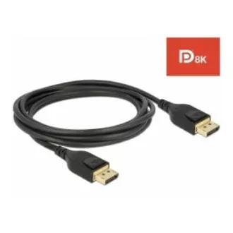Delock DisplayPort kábel 8K 60 Hz 2 m DP 8K certifikované