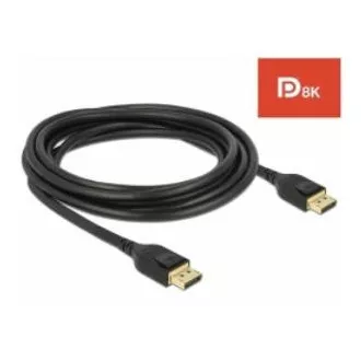 Delock DisplayPort kábel 8K 60 Hz 3 m DP 8K certifikované