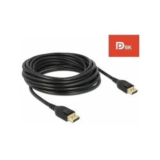 Delock DisplayPort kábel 8K 60 Hz 5 m DP 8K certifikované