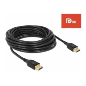 Delock DisplayPort kábel 8K 60 Hz 5 m DP 8K certifikované