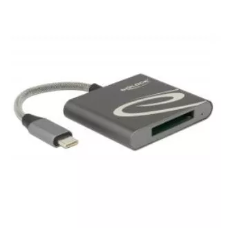 Delock USB Type-C™ čítačka kariet pre pamäťové karty XQD 2.0 Delock USB Type-C™ čítačka kariet pre pamäťové karty XQD 2.0