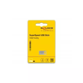 Delock Flash disk USB 3.2 Gen 1, 16 GB - kovový kryt Delock Flash disk USB 3.2 Gen 1, 16 GB - kovový kryt