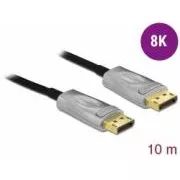 Delock Aktívny optický kábel DisplayPort 1.4 8K 10 m