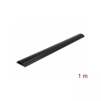 Delock Káblovod 50 x 12 mm - dĺžka 1 m čierna