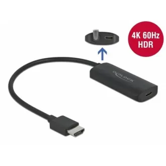 Delock Adaptér HDMI-A samec > USB Type-C™ samica (DP Alt Mode) 4K 60 Hz Delock Adaptér HDMI-A samec > USB Type-C™ samica (DP Alt Mode) 4K 60 Hz