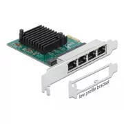 Delock PCI Express karta x1 na 4 x Gigabit LAN