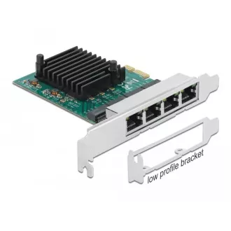 Delock PCI Express karta x1 na 4 x Gigabit LAN