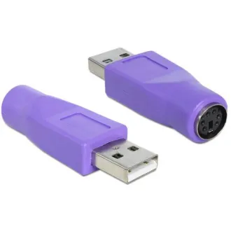 Delock Adapter USB Type-A samec > PS/2 samica