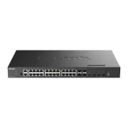 D-Link DXS-3410-32XY/E - 10G L3 Stackable Managed Switches, 24*10GBASE-T + 4*10G SFP+ + 4*25G SFP28 Multi-Gigabit