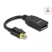 Delock Mini DisplayPort 1.4 na DisplayPort adaptér s aretáciou 8K 60 Hz