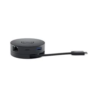 Dell Pre 7-in-1 USB-C Travel Hub - DA326 Dell Pre 7-in-1 USB-C Travel Hub - DA326