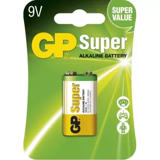 GP 9V Super alkalická (6LR61) - 1 ks