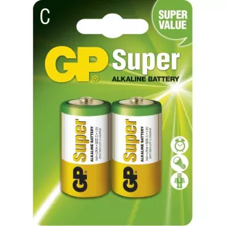 GP C Super alkalická (LR14) - 2 ks