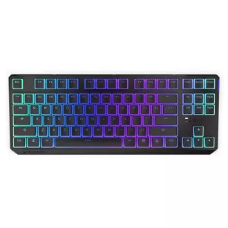 Endorfy herná klávesnica Thock TKL Wireless Red Pudding/USB/ Kailh Red/ čierna / bezdrôtová / US layout