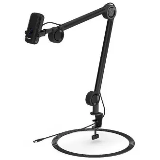 Endorfy Solum Voice Mikrofón, drôtový, rameno, 2× pop-up filter, RGB podsvietenie, 3,5 mm jack, USB-C, redukcia na USB-A, čierny Endorfy Solum Voice Mikrofón, drôtový, rameno, 2× pop-up filter, RGB podsvietenie, 3,5 mm jack, USB-C, redukcia na USB-A, čierny