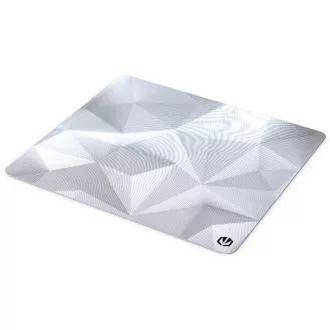 Endorfy Crystal Onyx White L Podložka pod myš, herná, 450×400×3mm, vodeodolná, biela