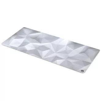 Endorfy Crystal Onyx White XL Podložka pod myš, herná, 900×400×3mm, vodeodolná, biela