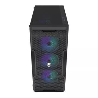 Endorfy Arx 500 Core Skriňa, Middle tower, bez zdroja, ATX, 2× USB, 1× USB-C, 2× 140mm ventilátor, mesh panel, průhl. bok, čierna