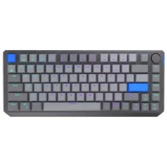 Endorfy Thock V2 75% Wireless Klávesnica,herná,bezdrôtová,mechanická,Endorfy Yellow,US lay.,75%veľ.,ARGB,hliník.,BT,2,4GHz,USB,šed