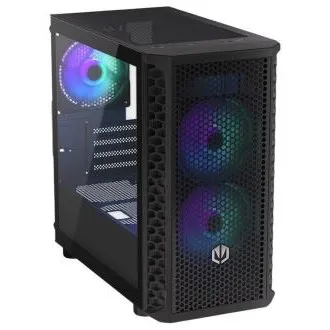 Endorfy Signum M30 ARGB Skriňa, Middle tower, microATX, bez zdr., 2×USB 3.0, 1×USB-C, 3×120mm ARGB vent., mesh panel, bočnice z tvrz. sklá